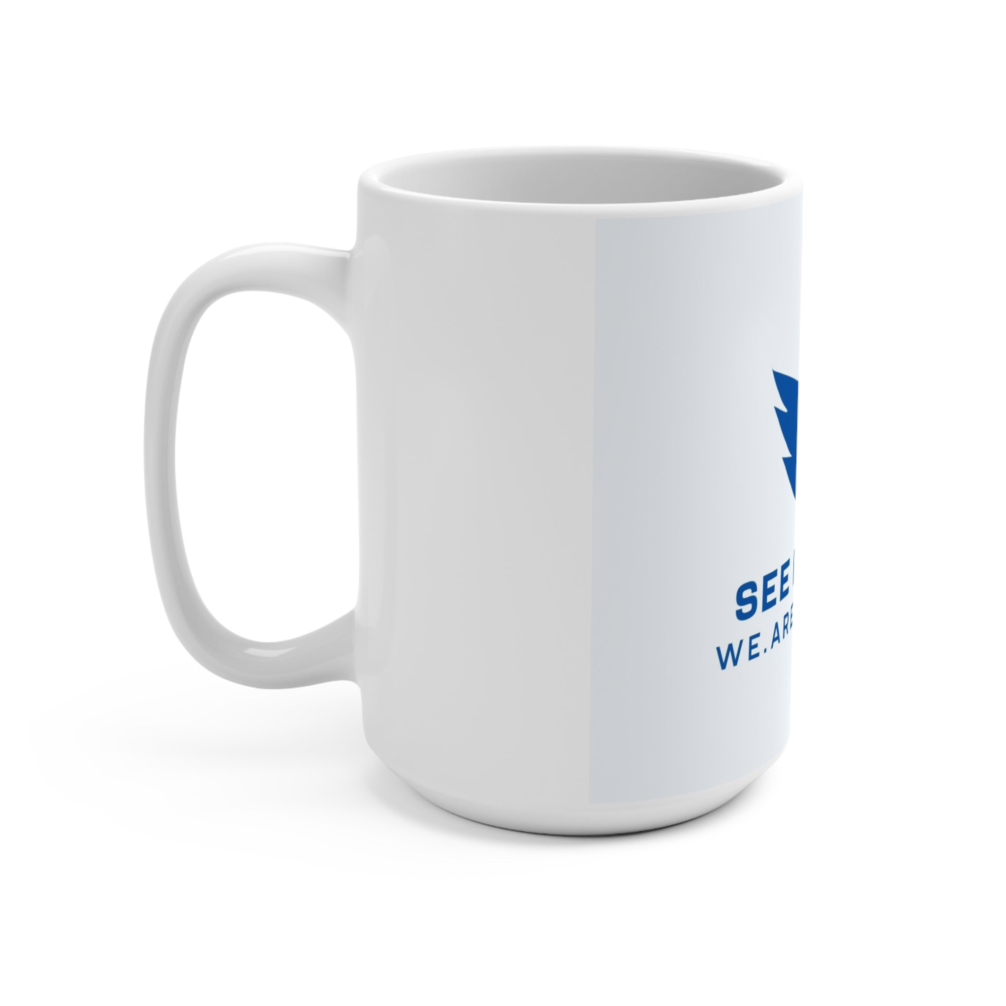 See Me Now 15oz Mug — We.Are.Awakened Eagle Logo Coffee Cup